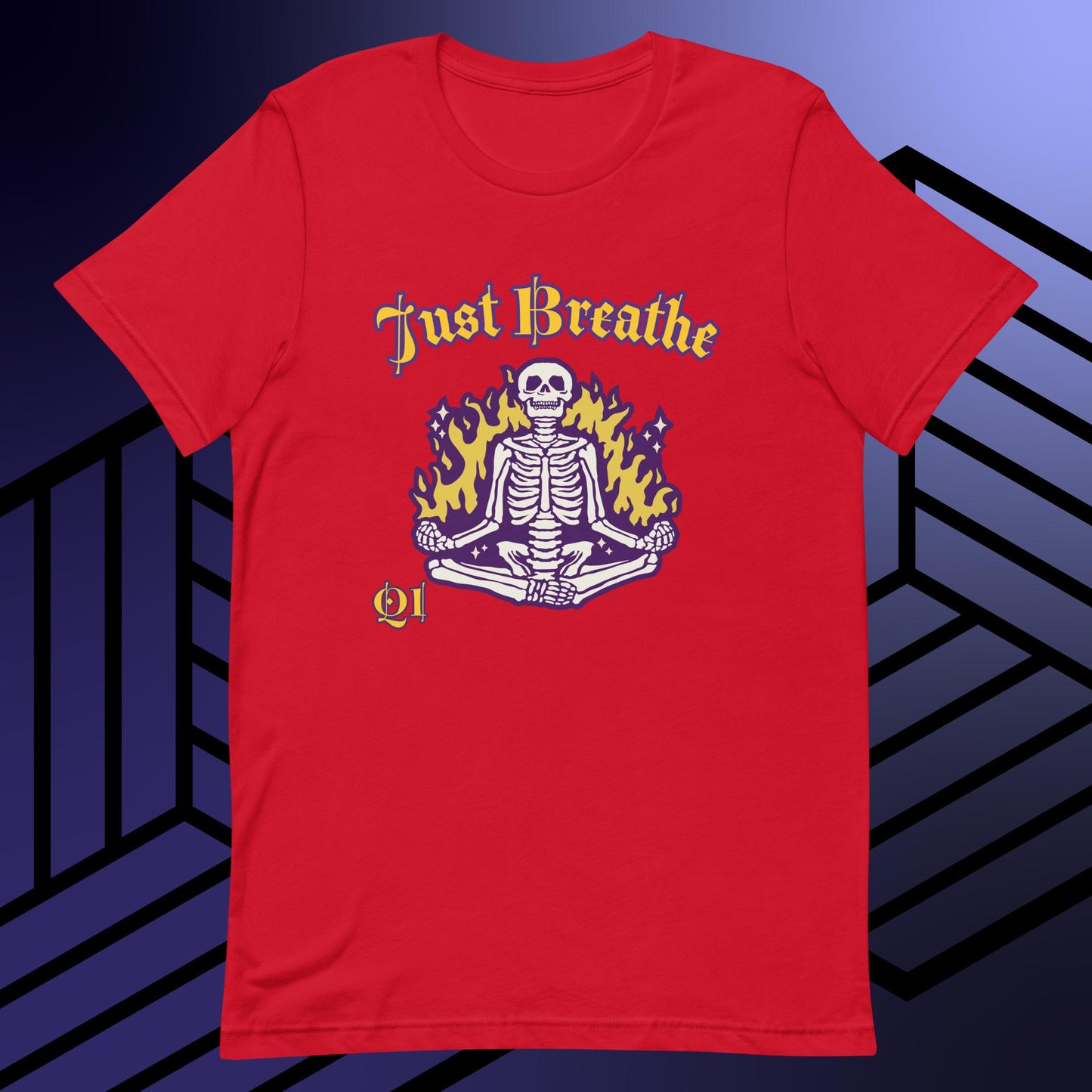 Just Breathe Unisex t-shirt