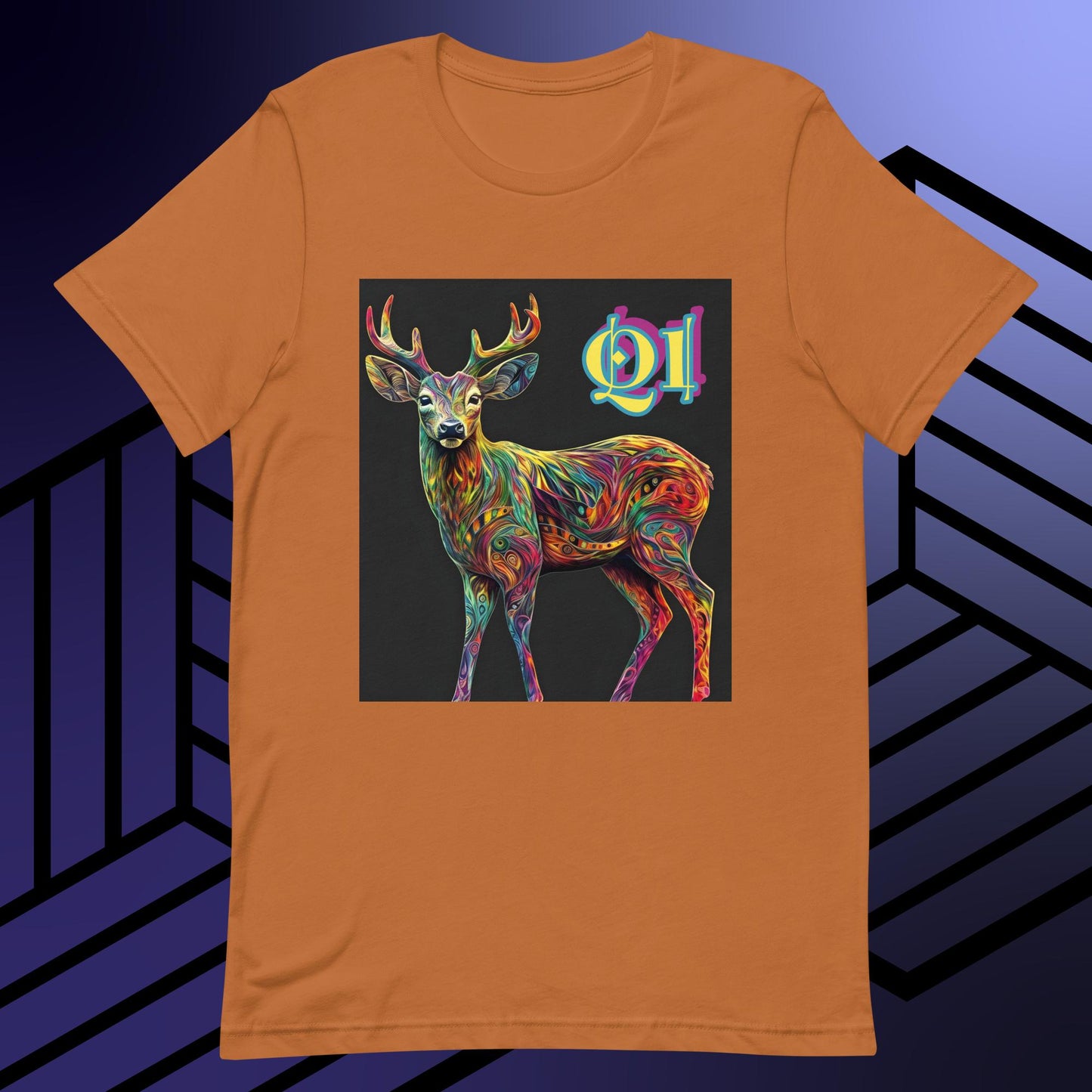 Trippy Buck Unisex t-shirt