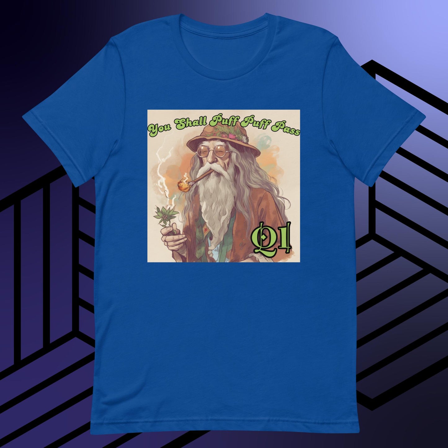 "Canndalf" You Shall Puff Puff Pass Unisex t-shirt