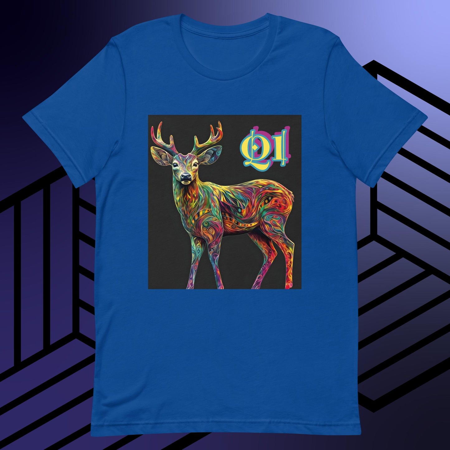 Trippy Buck Unisex t-shirt