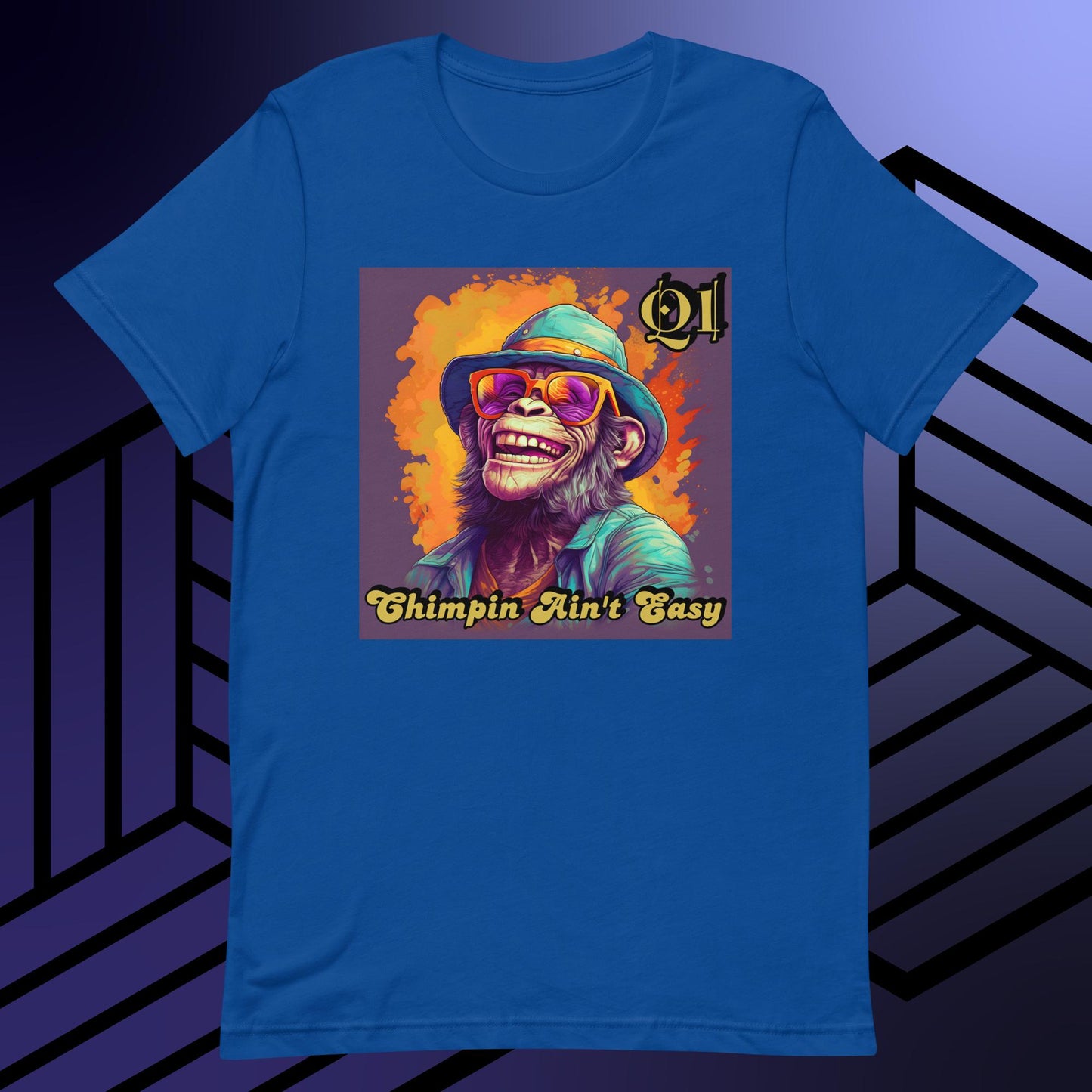 Chimpin Ain't Easy Unisex t-shirt