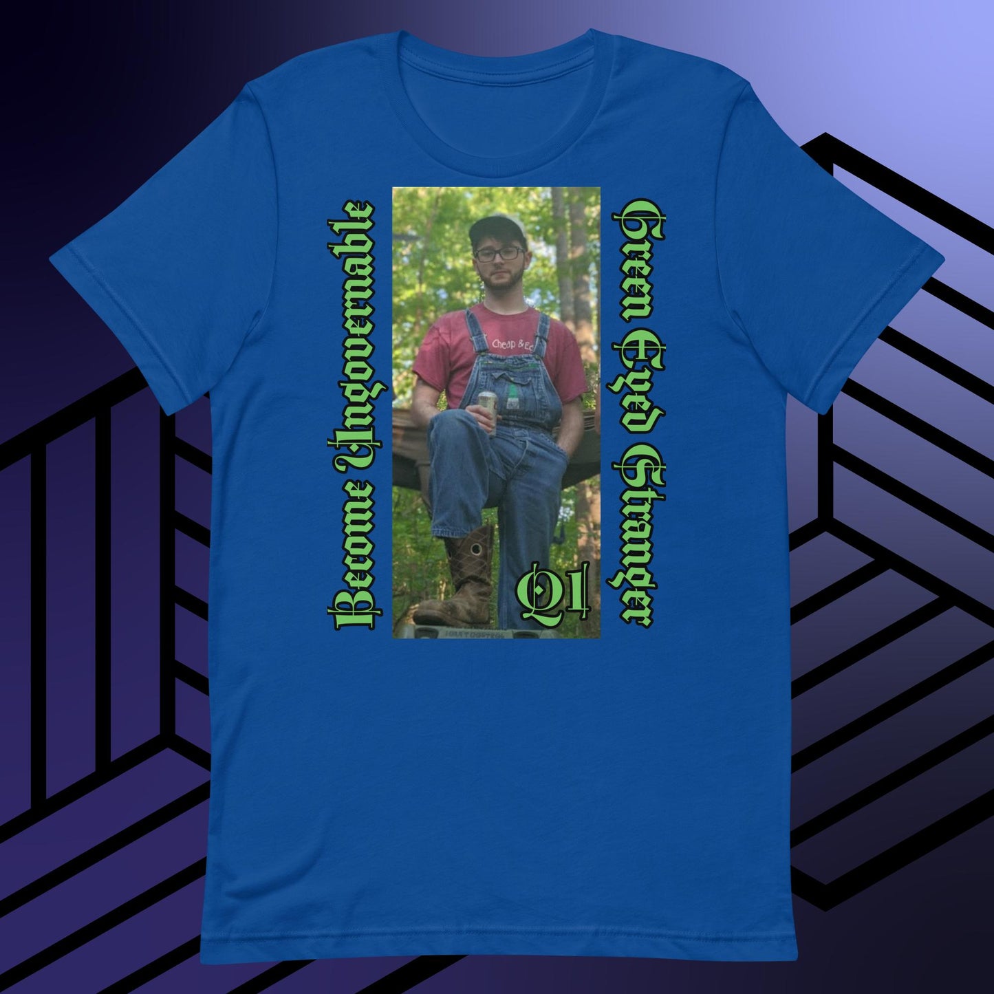 The "Green Eyed Stranger" Collection - Jesse Black Collab Unisex t-shirt