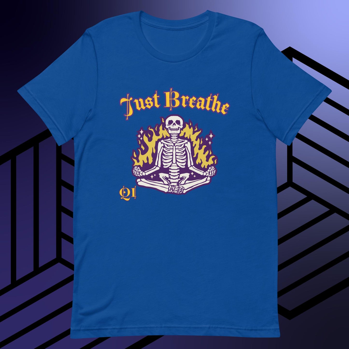 Just Breathe Unisex t-shirt