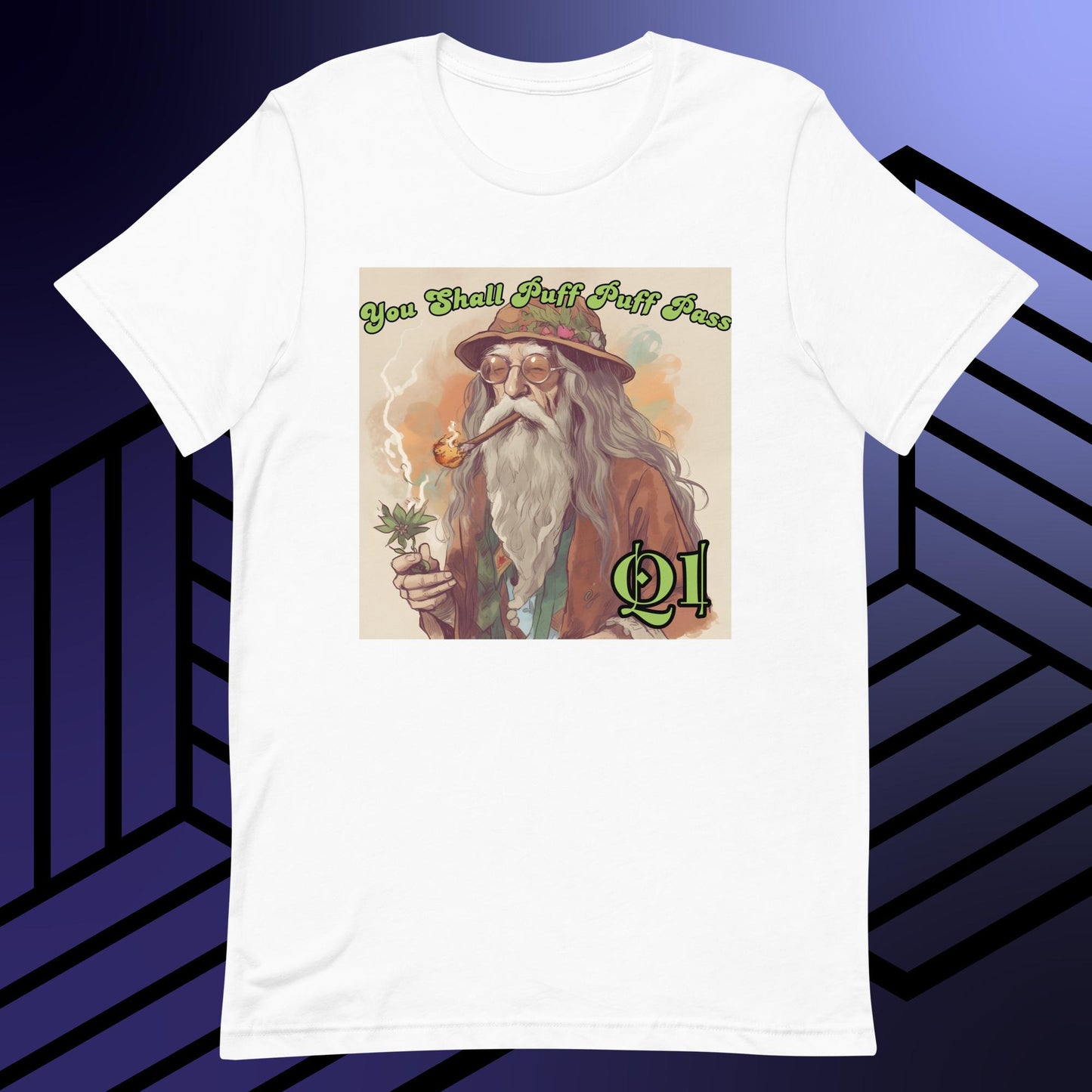 "Canndalf" You Shall Puff Puff Pass Unisex t-shirt