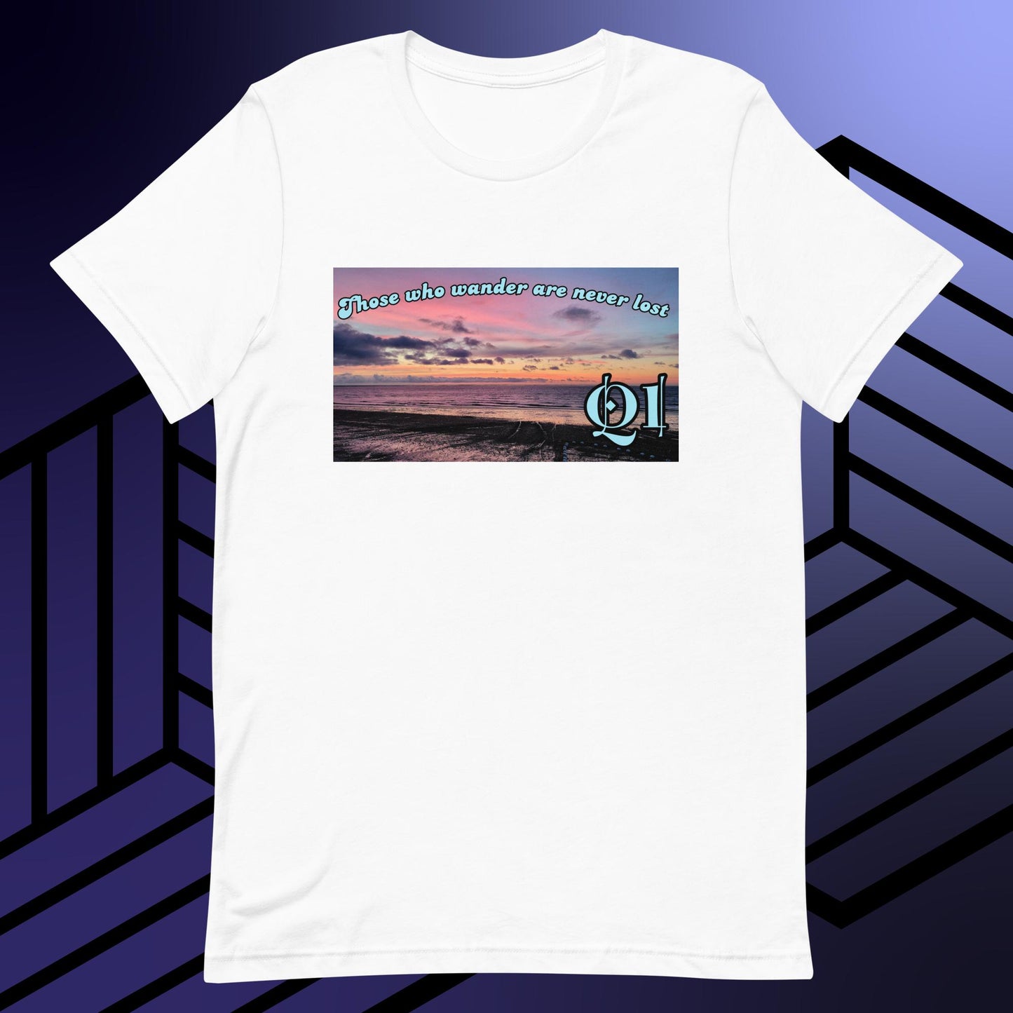 The Alaska Collection- Those Who Wander Unisex t-shirt
