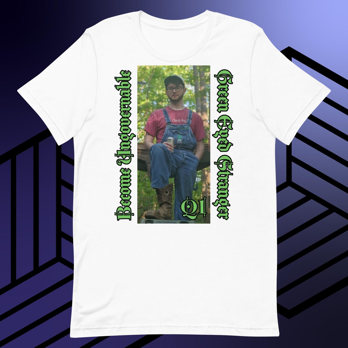 The "Green Eyed Stranger" Collection - Jesse Black Collab Unisex t-shirt