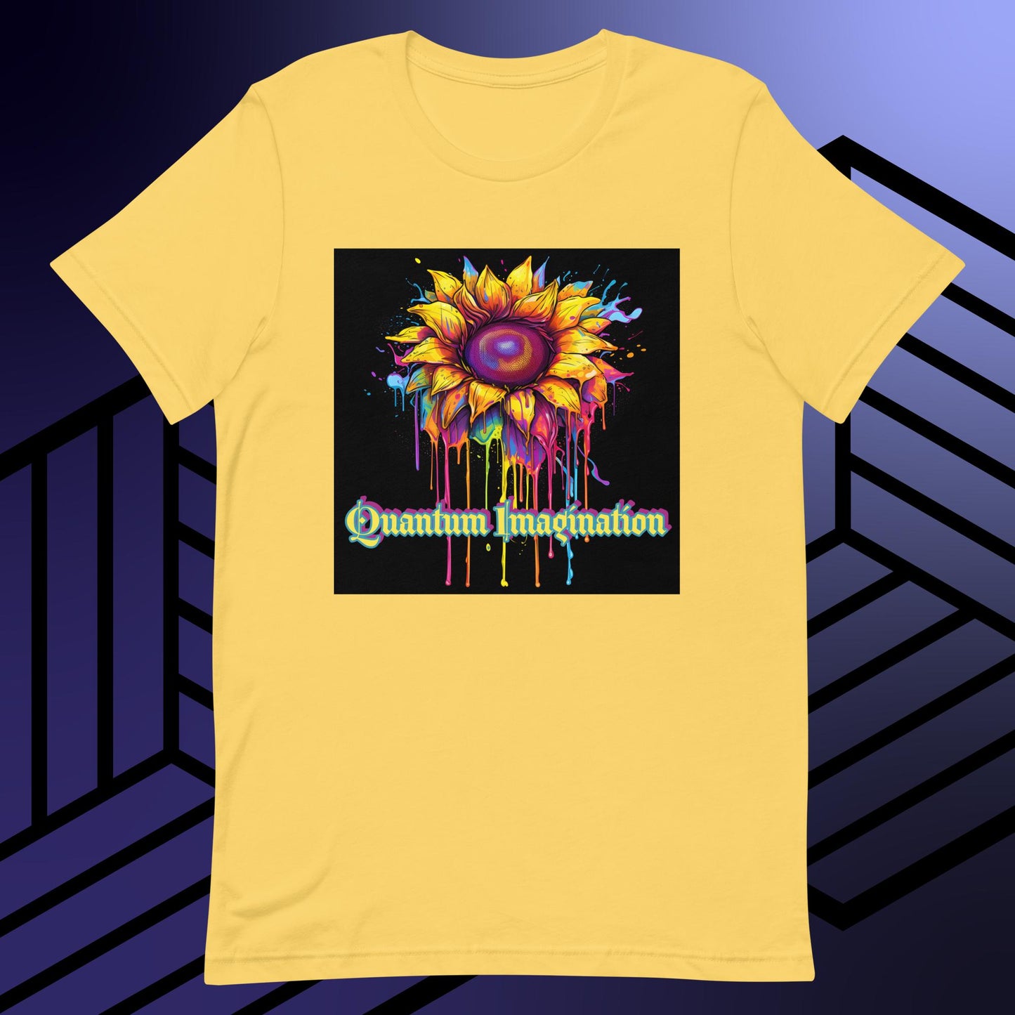 Psychedelic Sunflower Unisex t-shirt