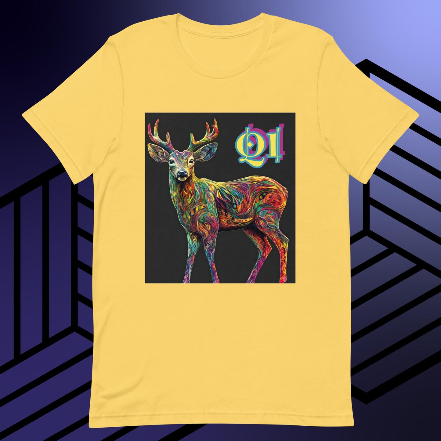 Trippy Buck Unisex t-shirt