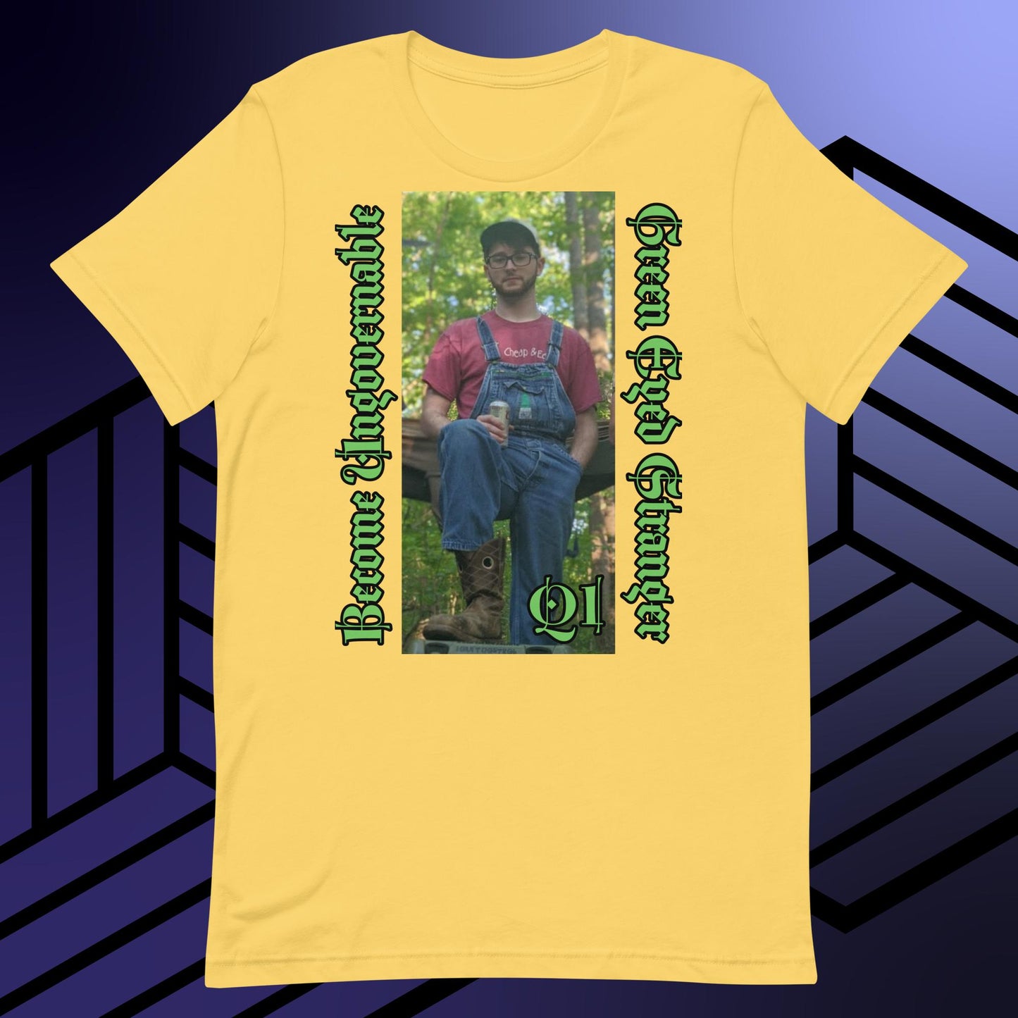 The "Green Eyed Stranger" Collection - Jesse Black Collab Unisex t-shirt