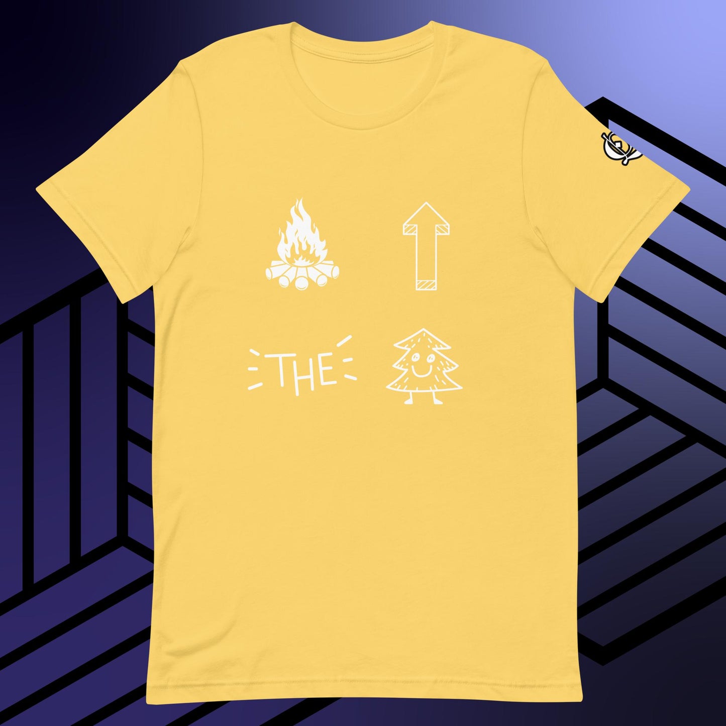 Fire Up The Tree Unisex t-shirt